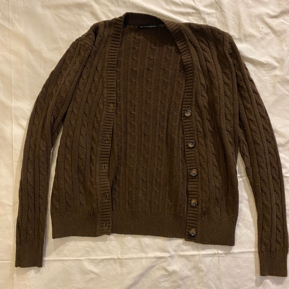 Brandy Melville Cable Knit Cardigan